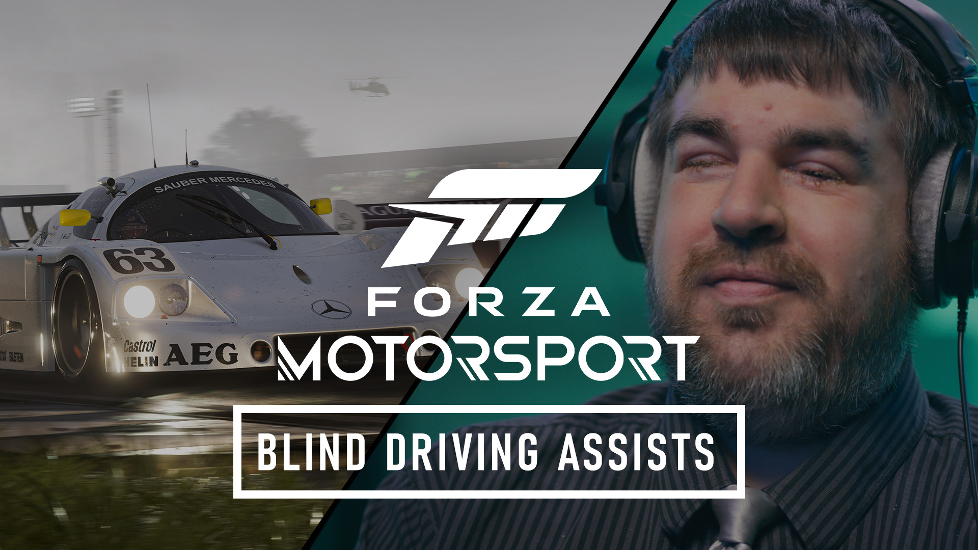 ビデオの対象ブラインド ドライビング アシストやワンタッチ ドライビングなど、これまでで最もアクセシブルな『Forza Motorsport』を紹介