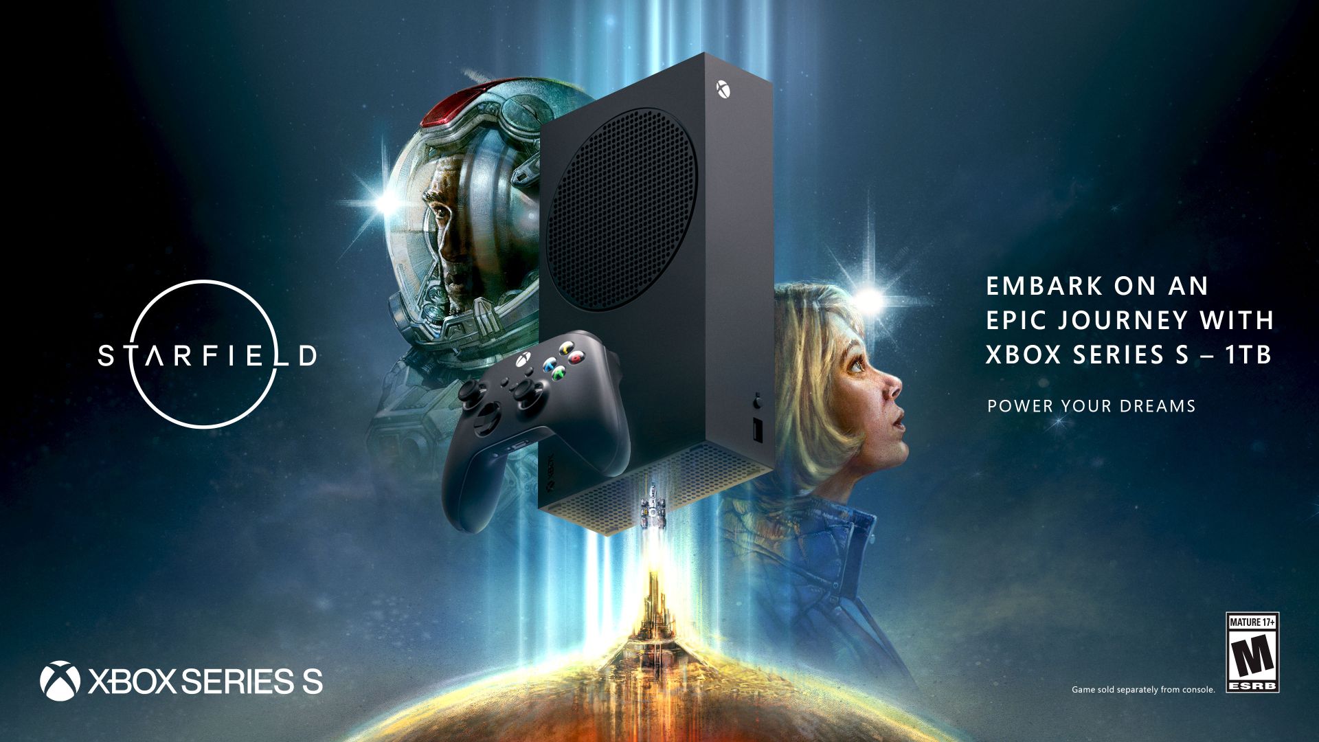 ビデオの対象『Starfield』と Xbox Series S 1TB (ブラック) の登場で大充実の 9 月がスタート
