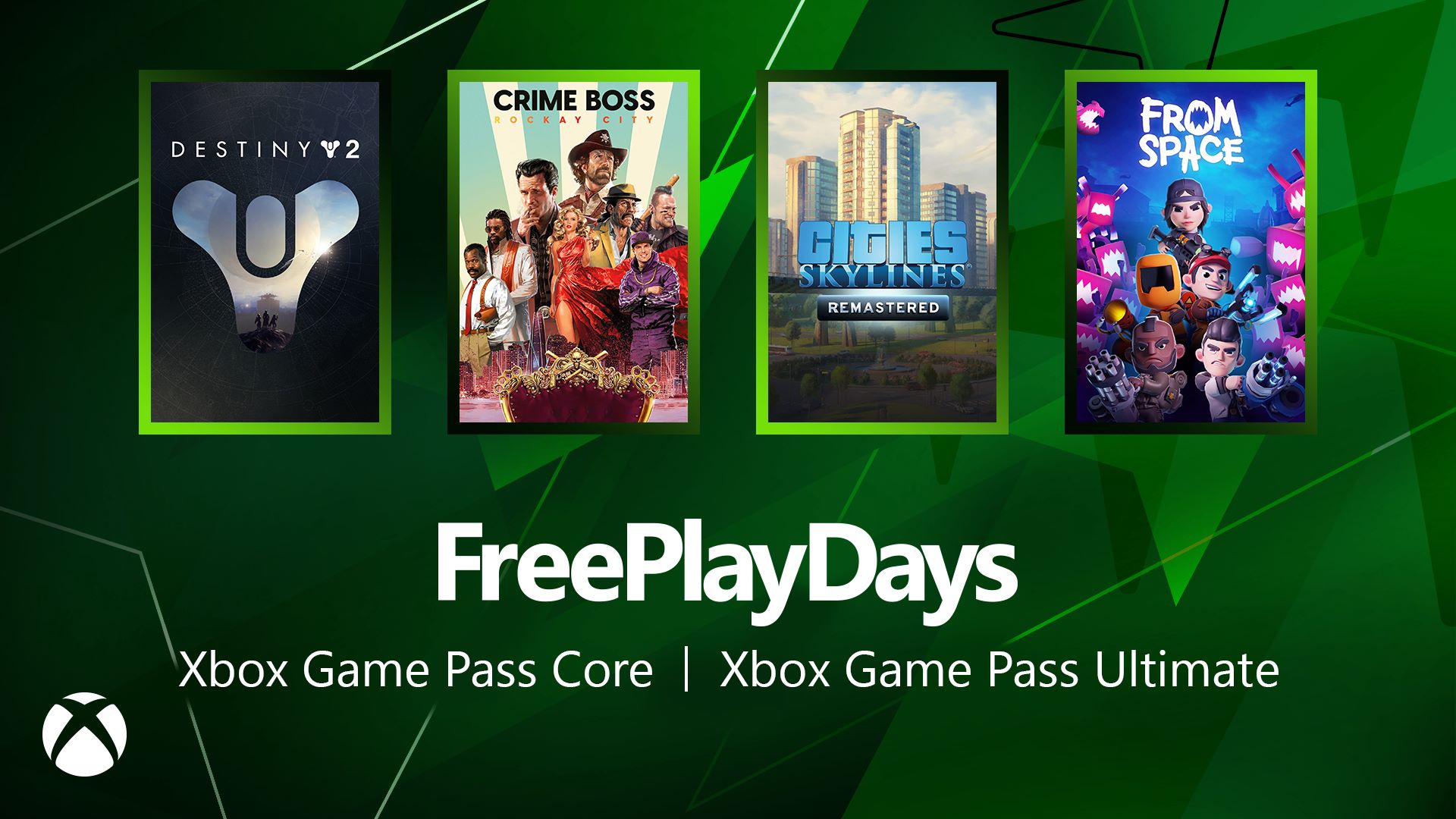 Free Play Days – 『Destiny 2』拡張コンテンツ、『Crime Boss: Rockay City』、『Cities Skylines – Remastered』、『From Space』