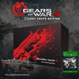 Get Your COG Supply Drop: Gears of War 4: Loot Crate Edition is