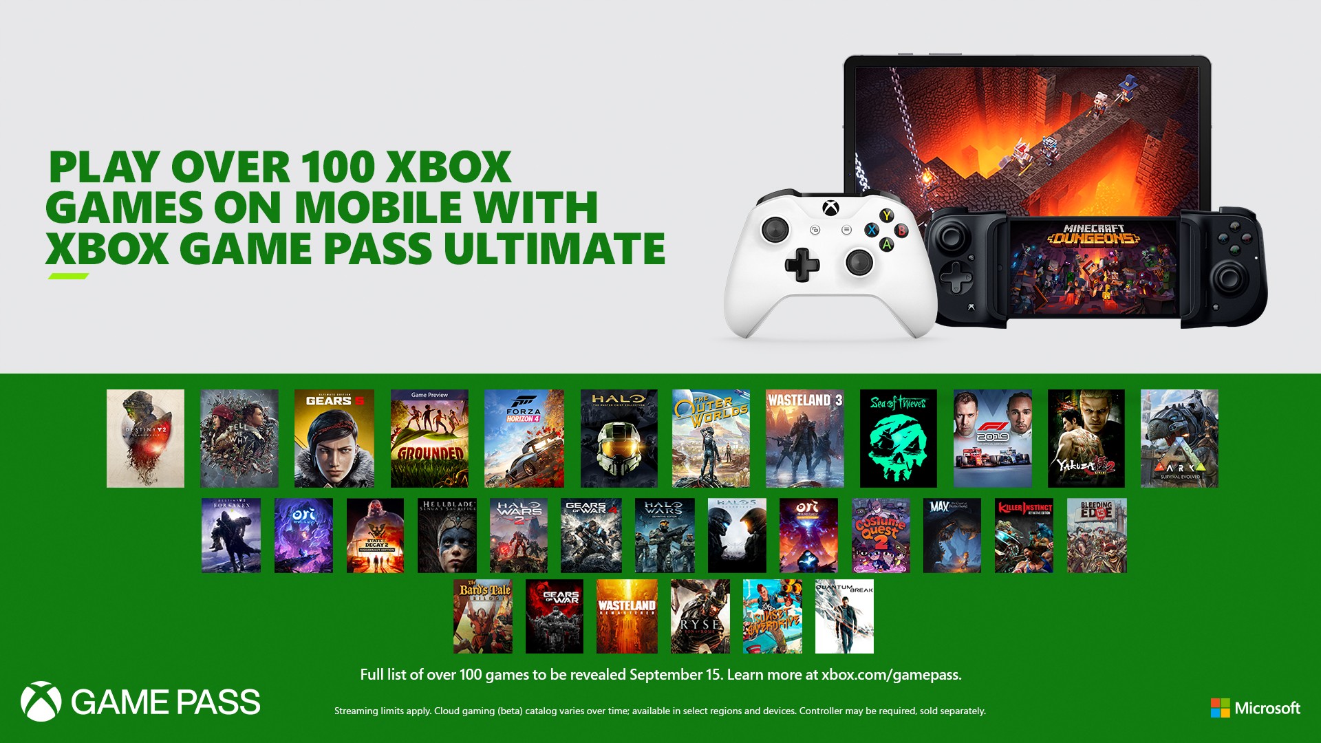 Xbox Game Pass Ultimate Delivers 100+ Games to Your Mobile Device Beginning 15 Xbox Wire
