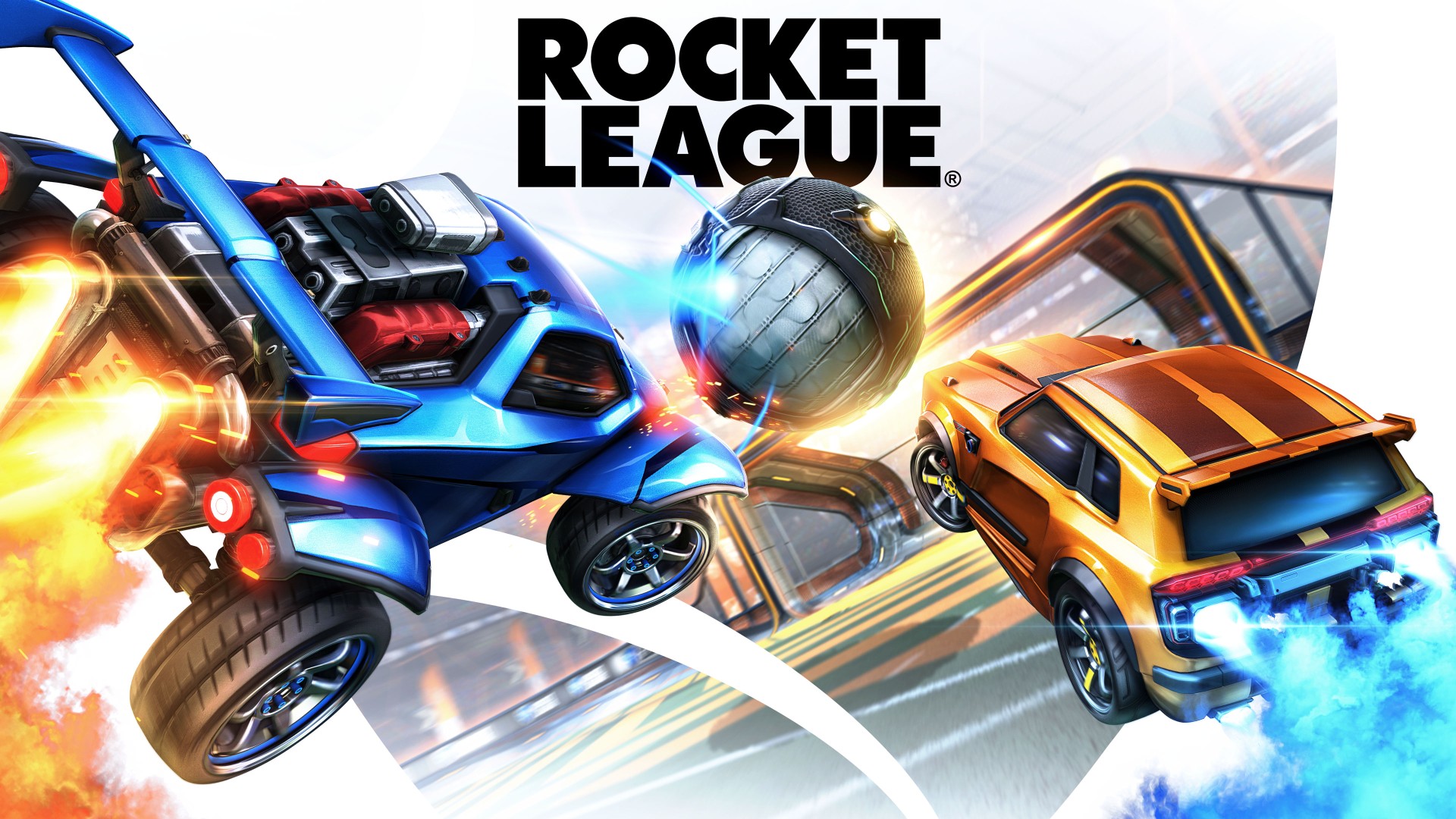 Rocket League F2P Hero Image