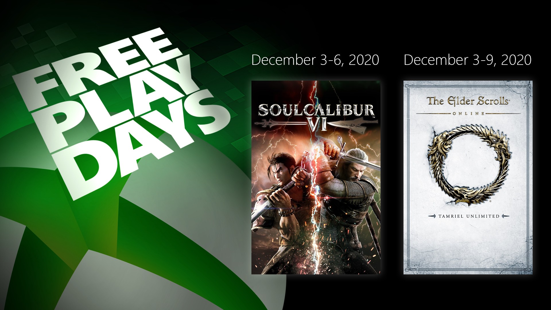 Free Play Days - December 3, 2020