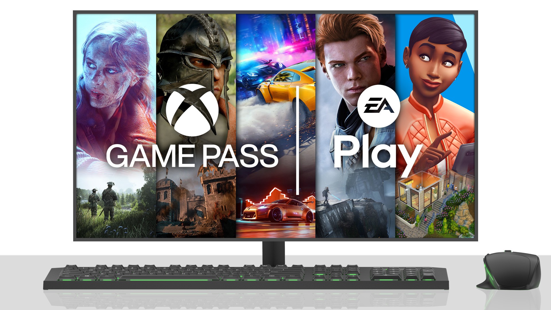 EA Play for Xbox Game Pass PC Hero Asset