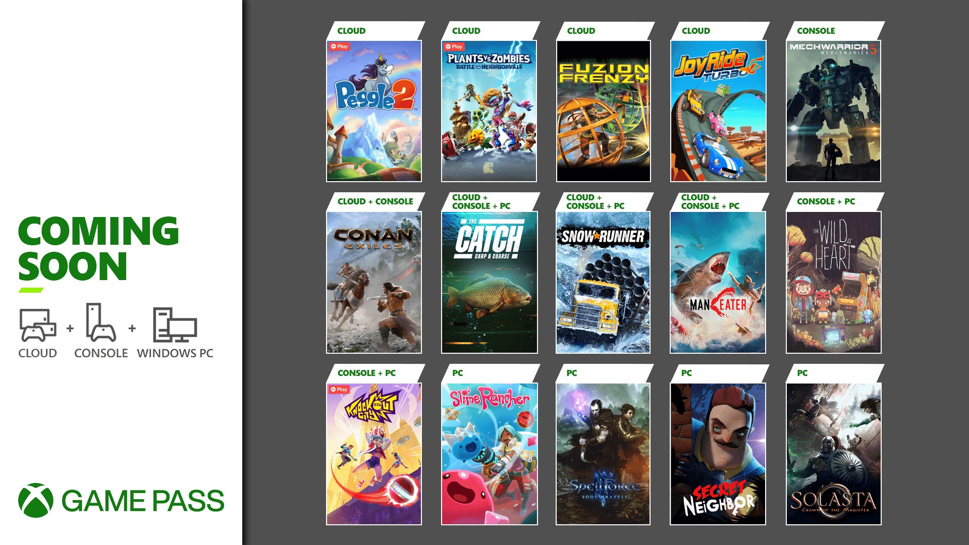 Xbox Game Pass - May Update - Hero Image