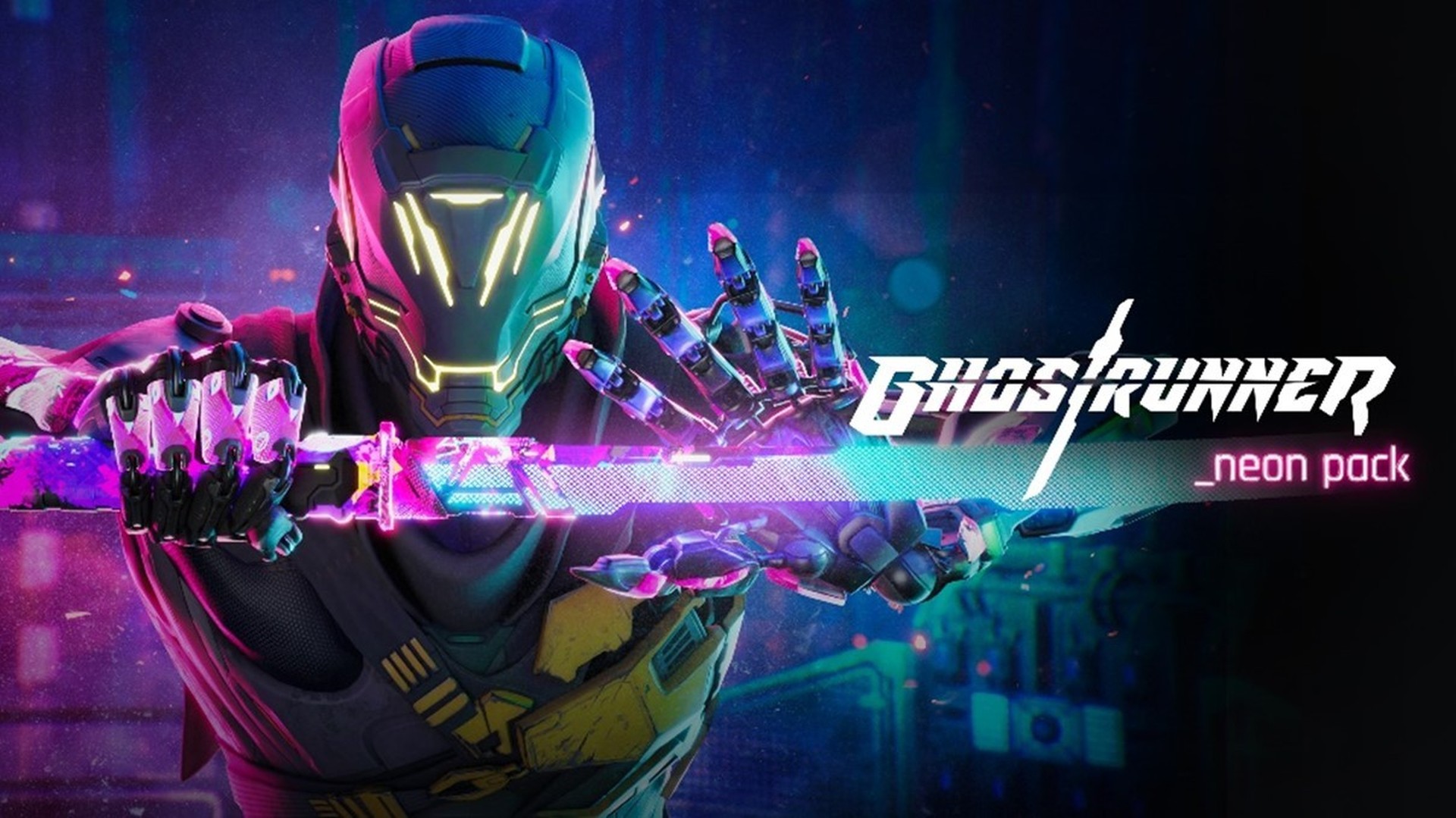 Ghostrunner - Neon Pack DLC Hero