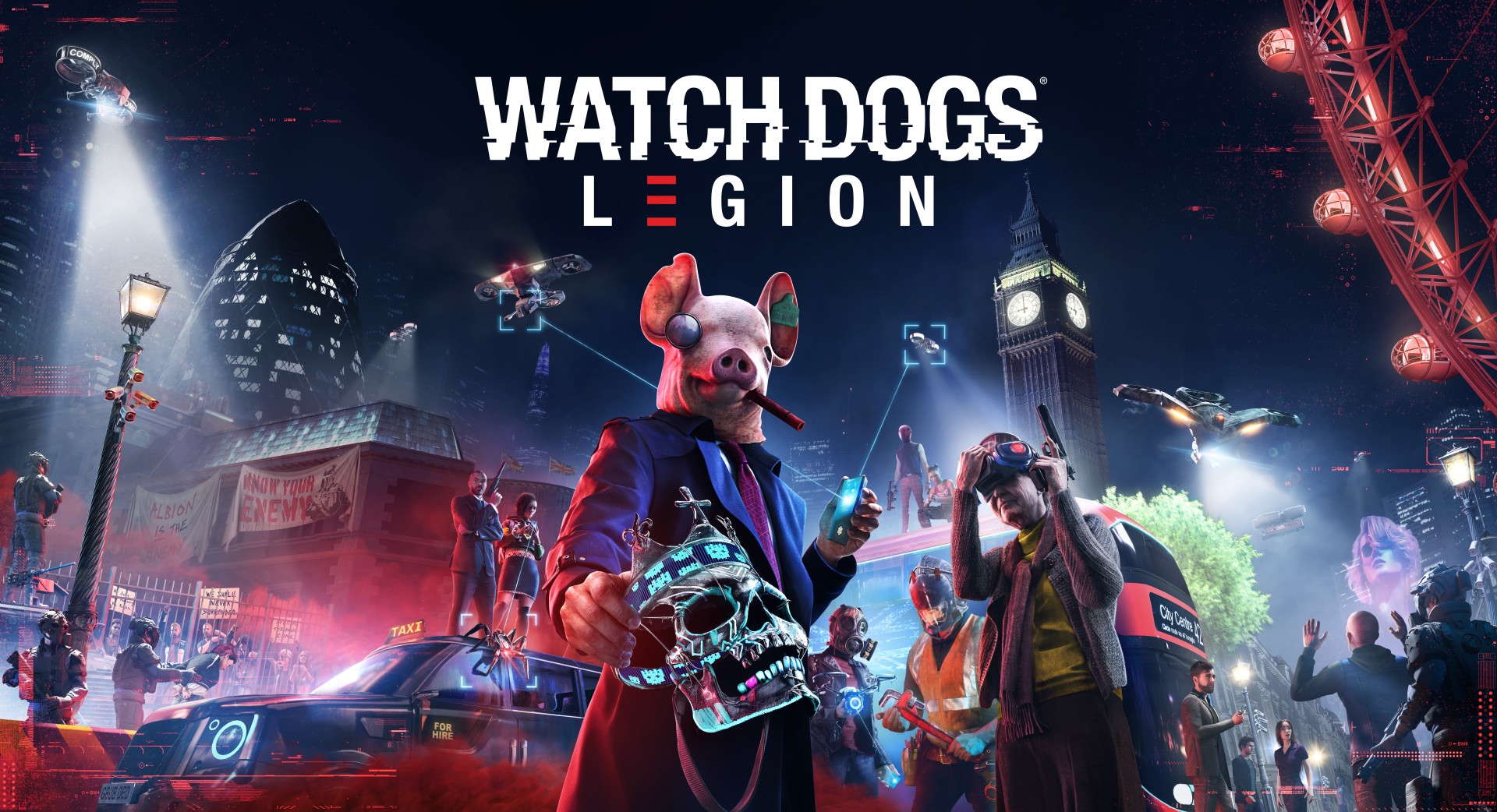 Modern Day Assassin “Darcy” in Watch Dogs Legion / AC Crossover