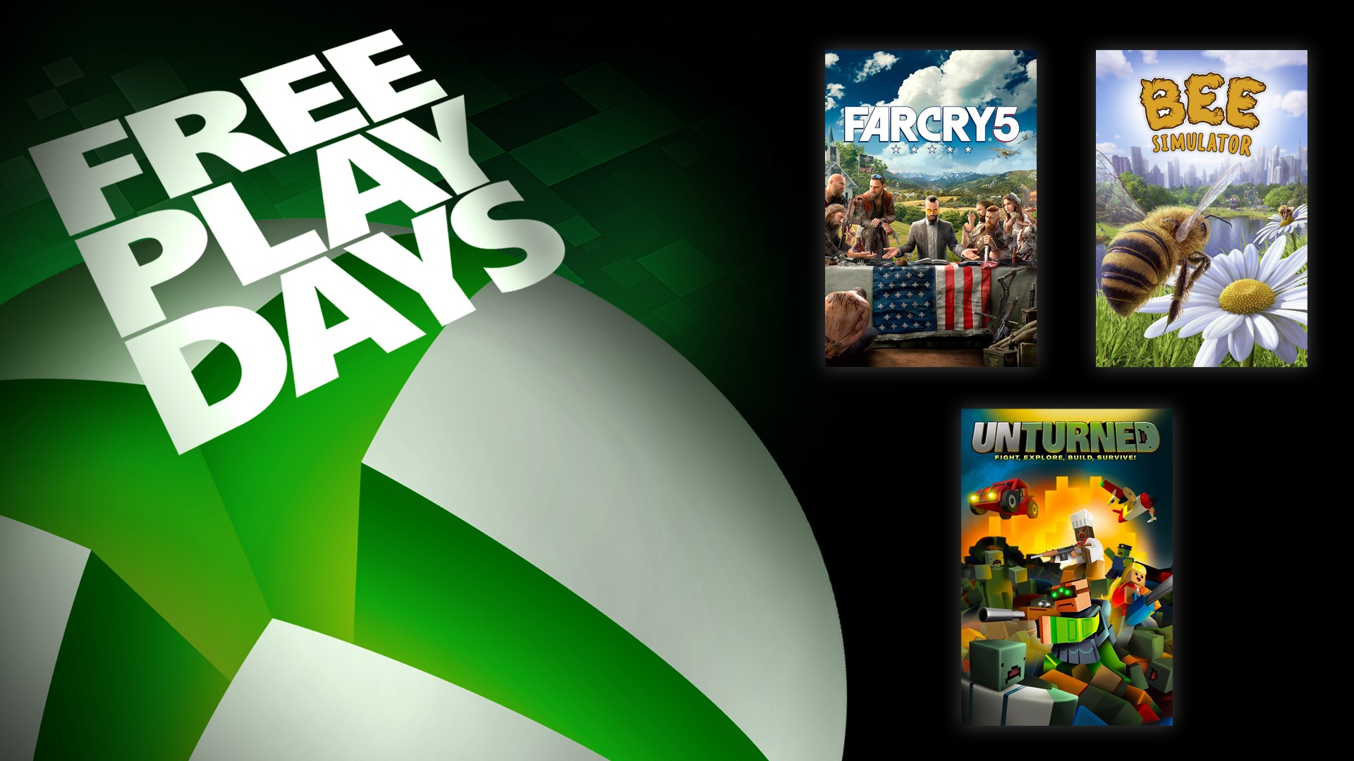 Free Play Days – Far Cry 5, Unturned, and Bee Simulator - Xbox Wire