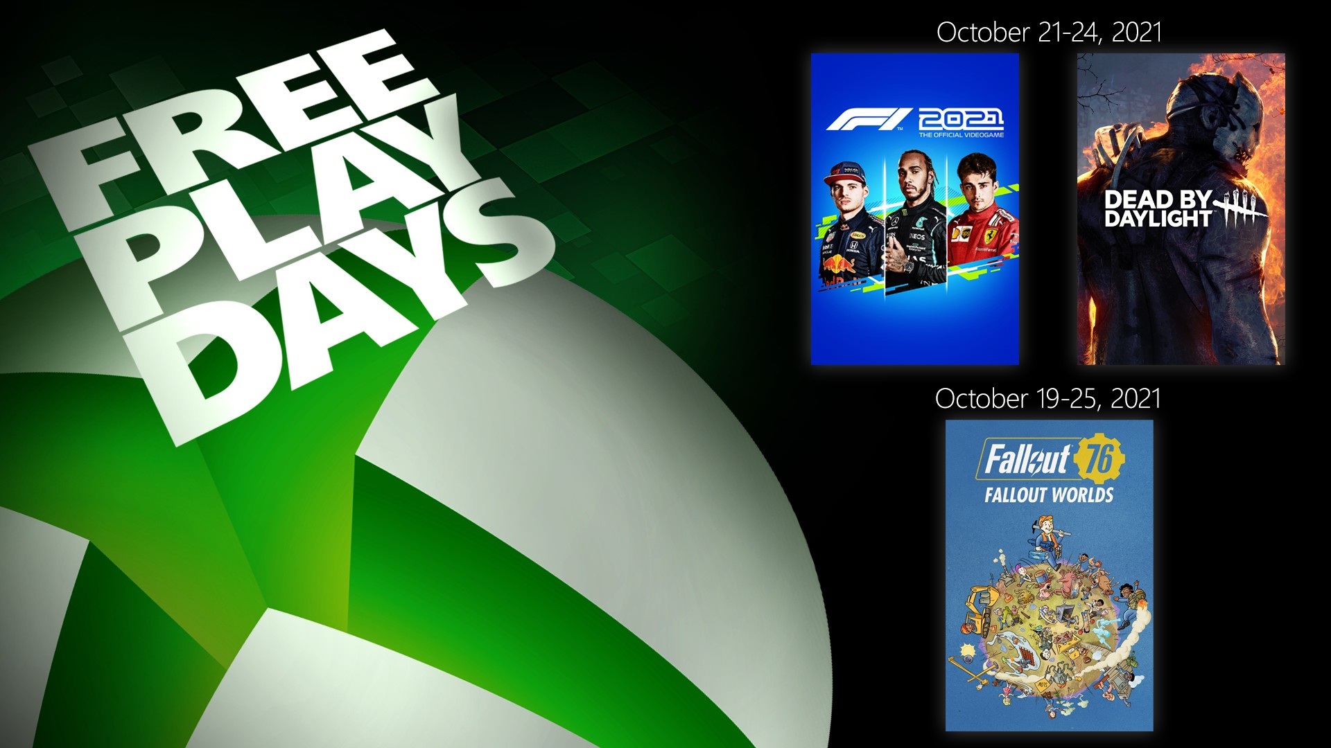 Free Play Days - October 21