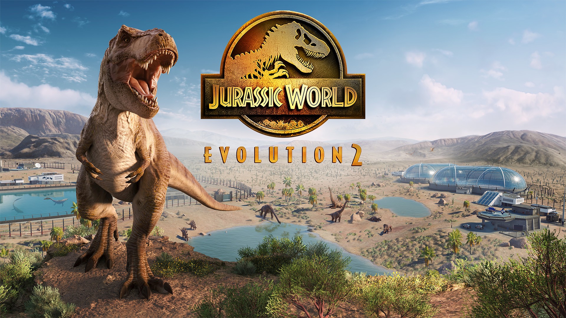 Jurassic world Evolution 2 Hero image