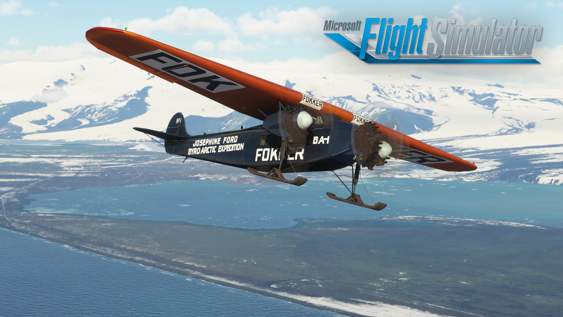 Microsoft Flight Simulator - Fokker F. VII Hero Image