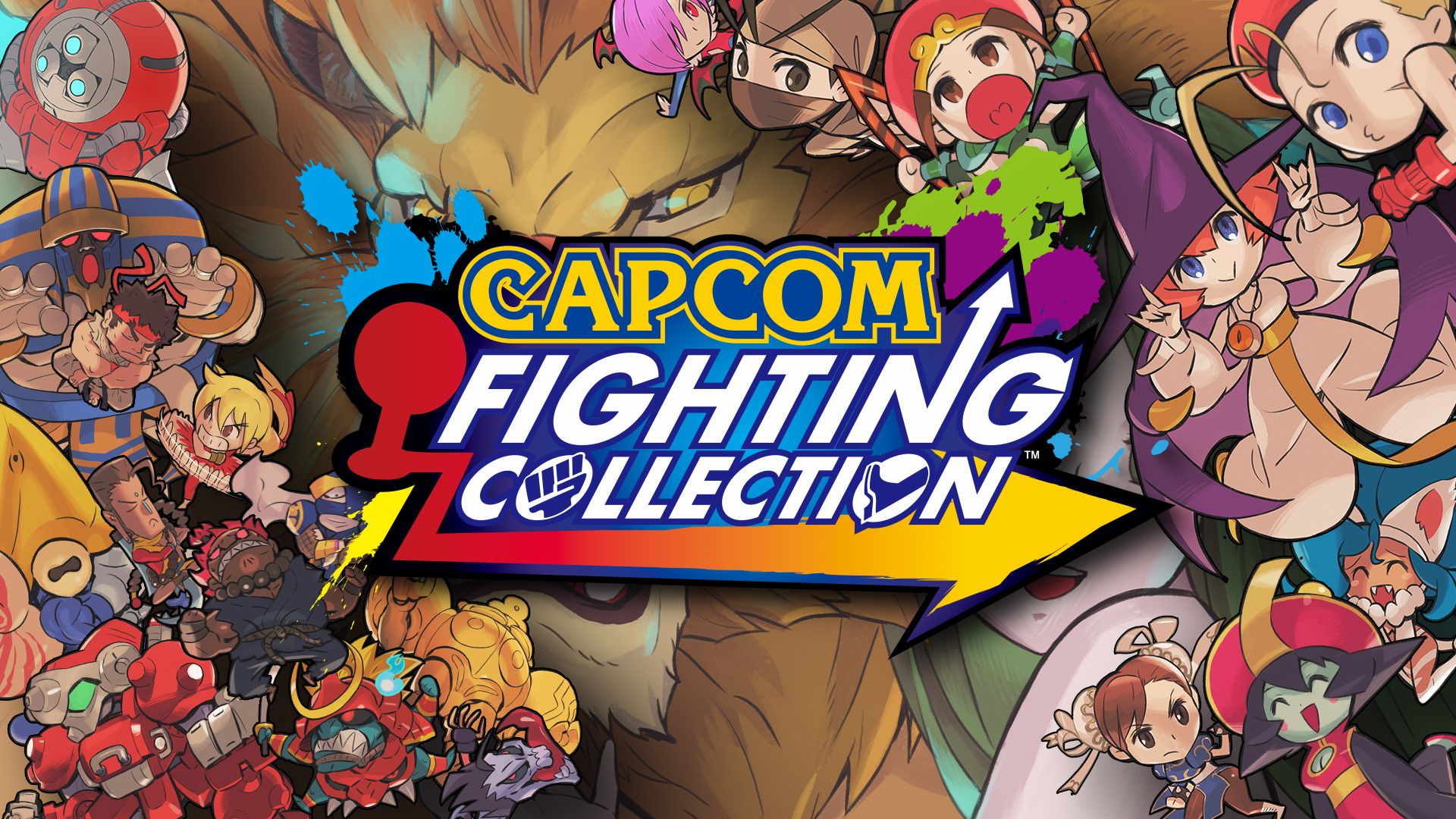 Capcom Fighting Collection Hero Image