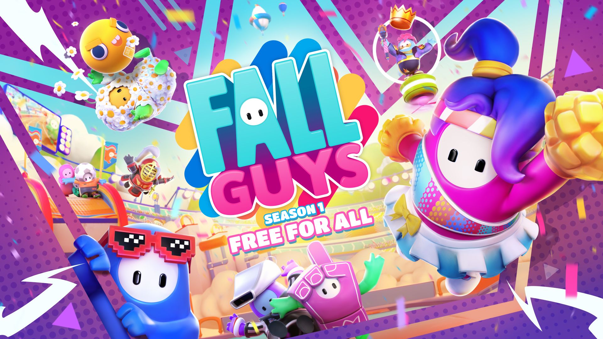 Fall Guys Launches for free on June 21 Across All Platforms
