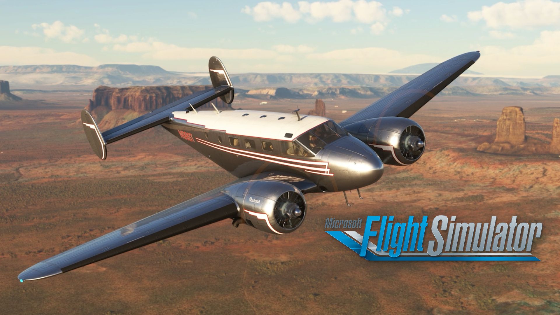 Microsoft Flight Simulator - Local Legends 5 - Beechcraft Model 18 Hero Image