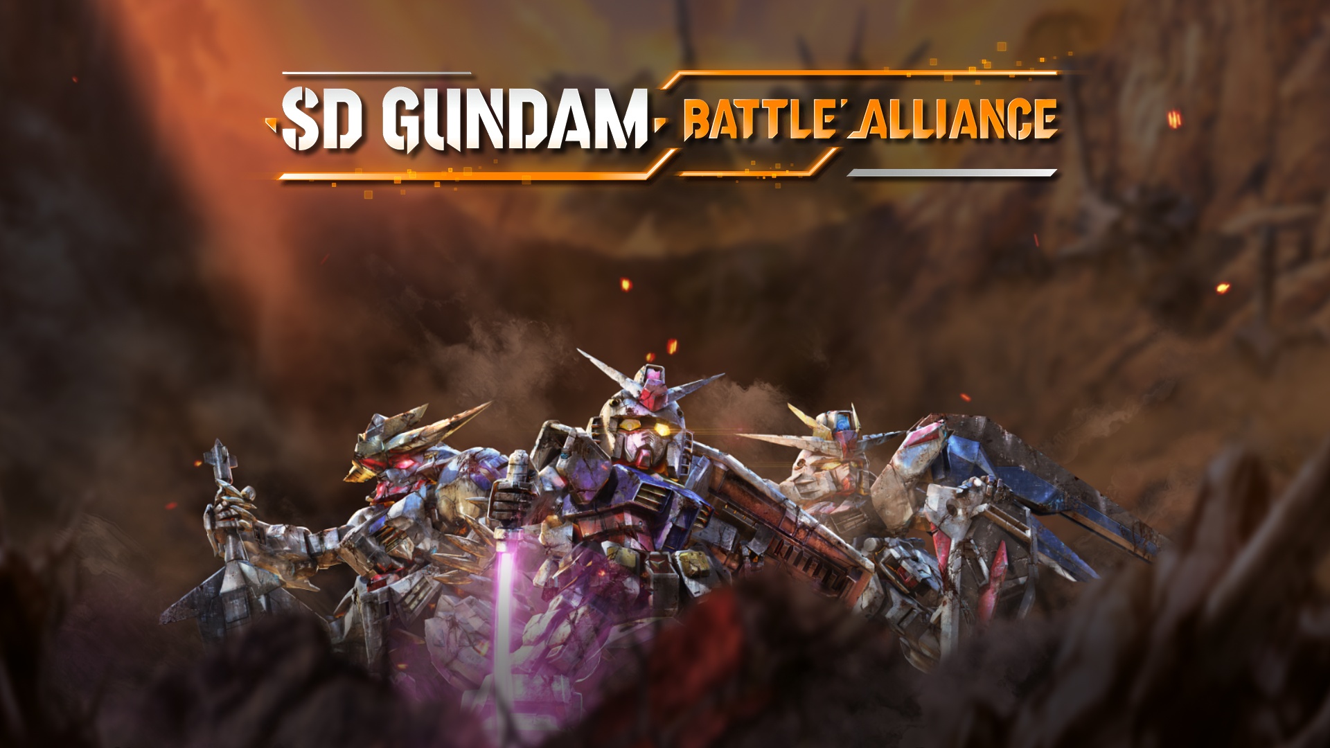 SD Gundam Battle Alliance Hero Image