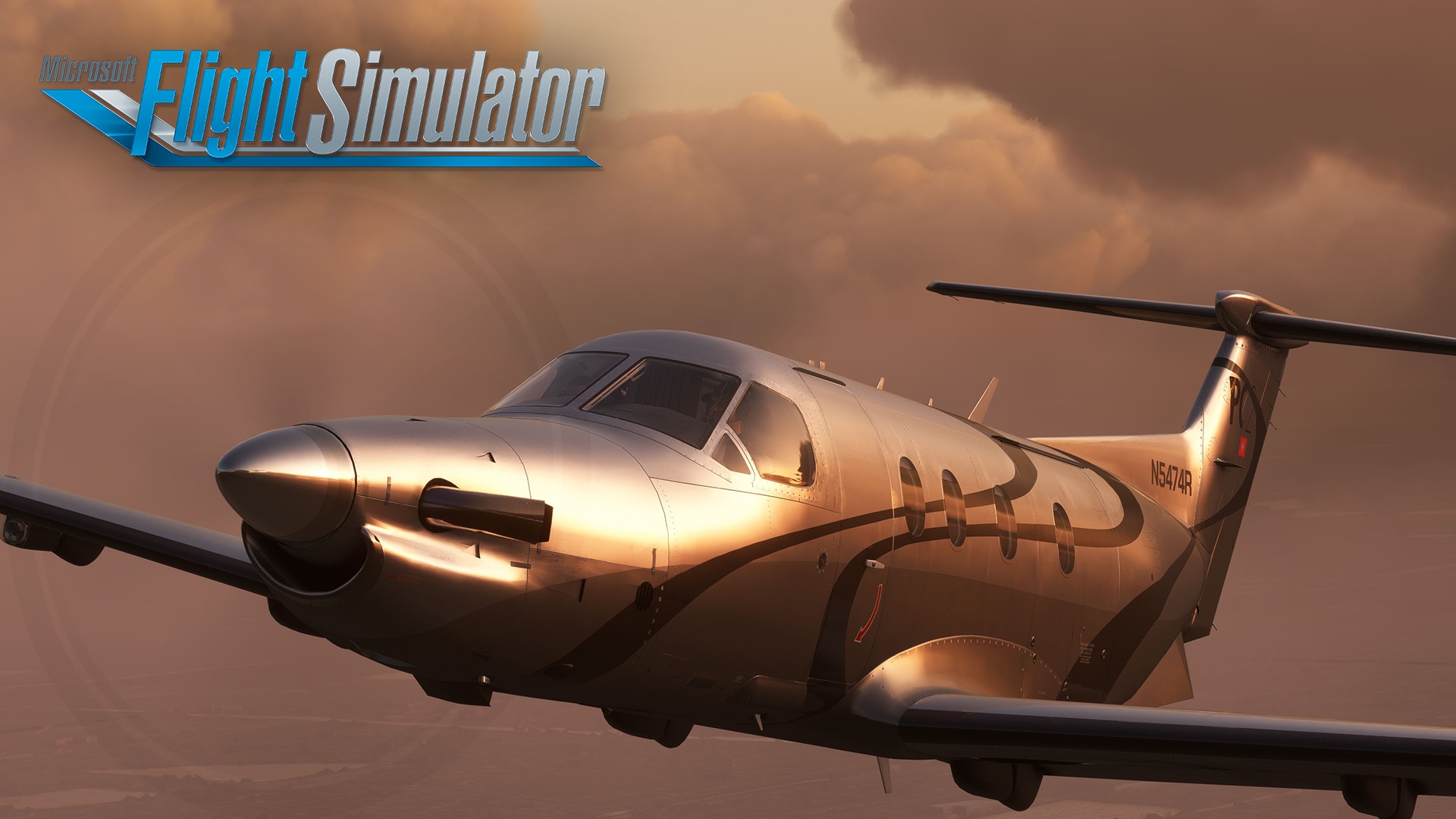 Microsoft Flight Simulator - Carenado PC12 Hero Image
