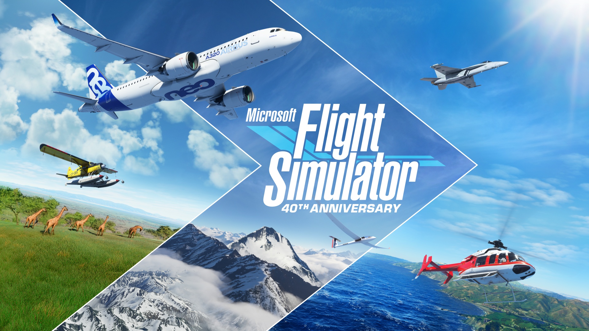 Microsoft Flight Simulator - 40th Anniversary Edition Key Art