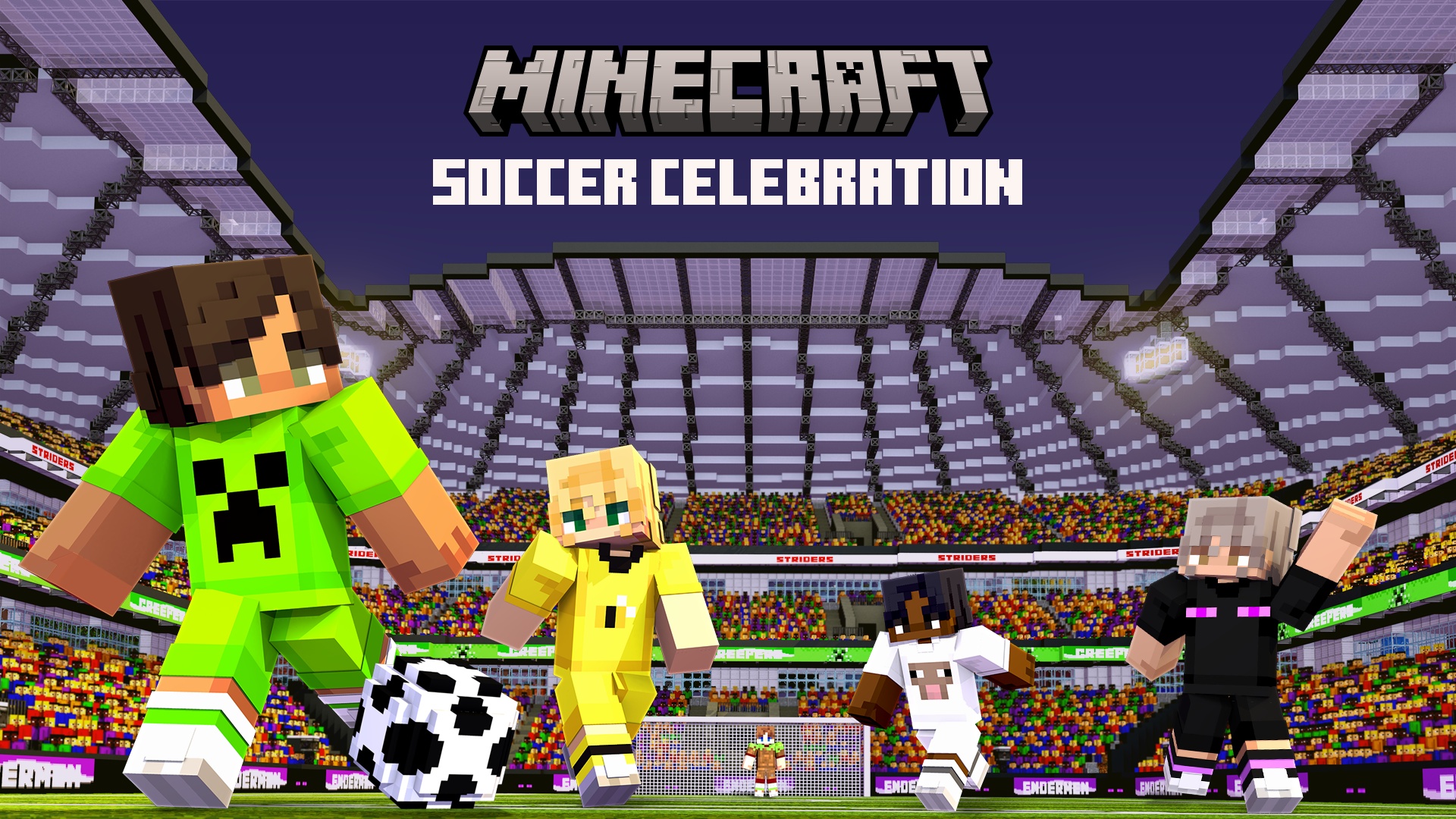 Minecraft Soccer Celebration