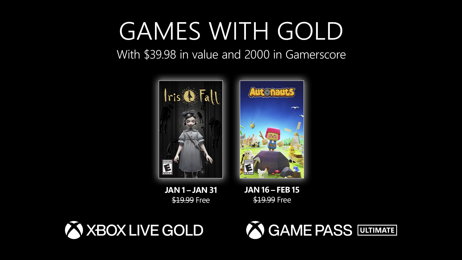 New Games with Gold for January 2023 - Xbox Wire