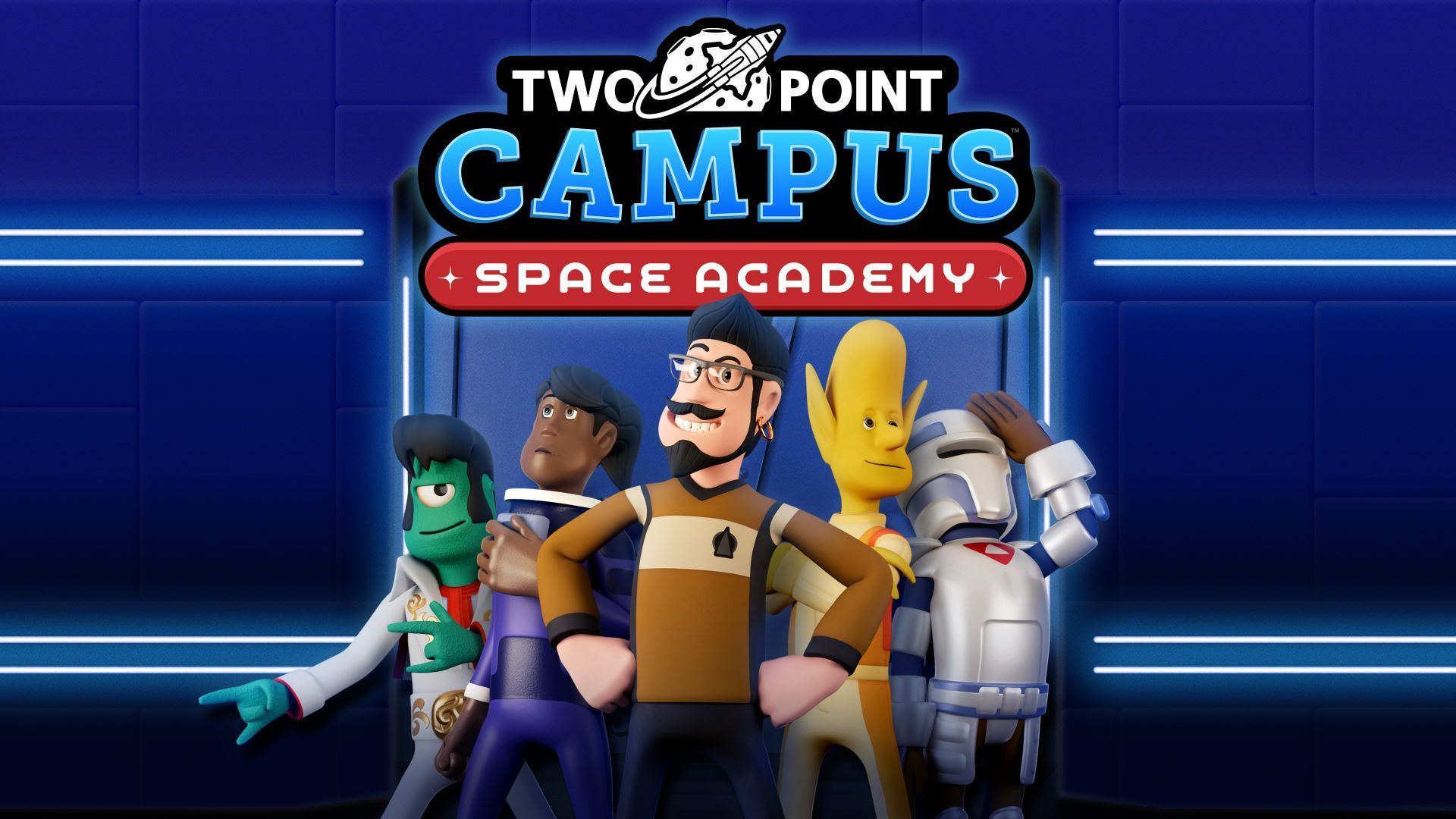Two Point Campus Space Academy DLC hero image