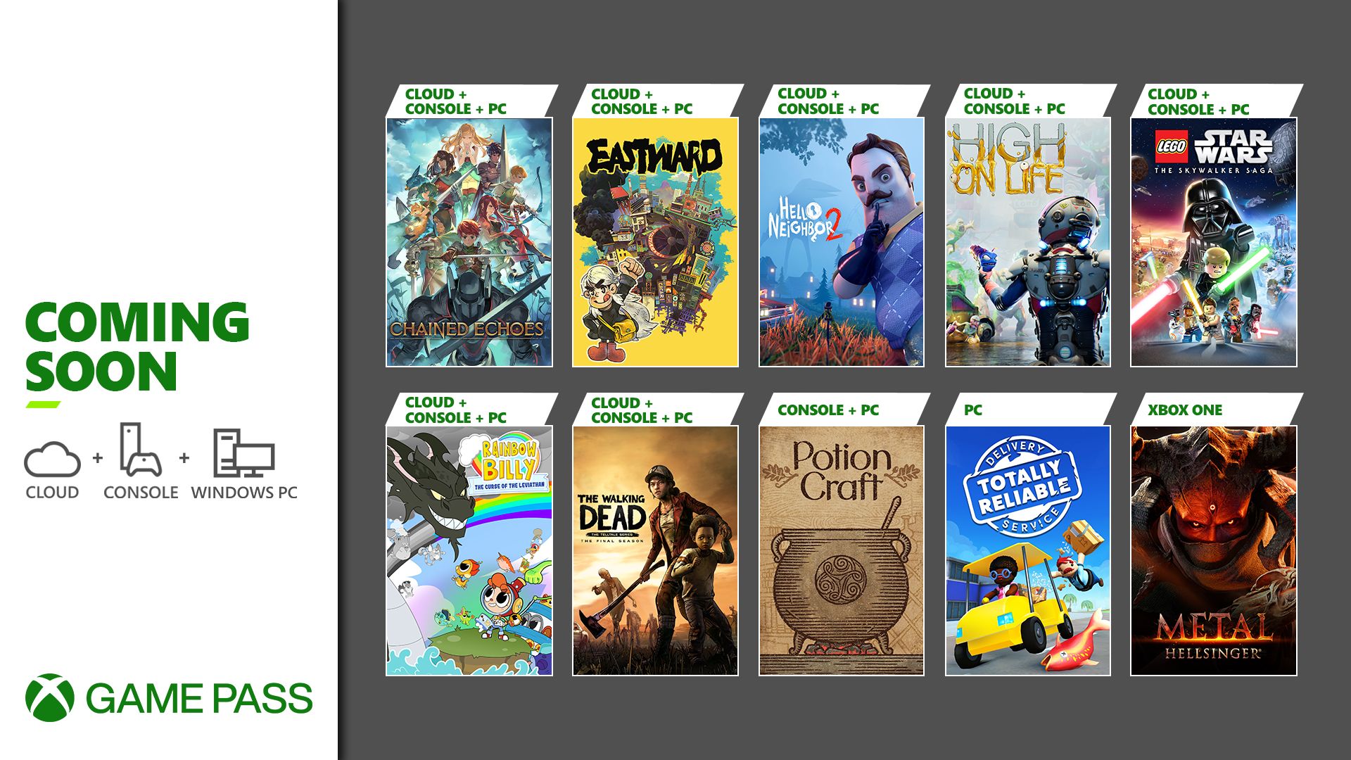 Xbox Game Pass - December Wave 1