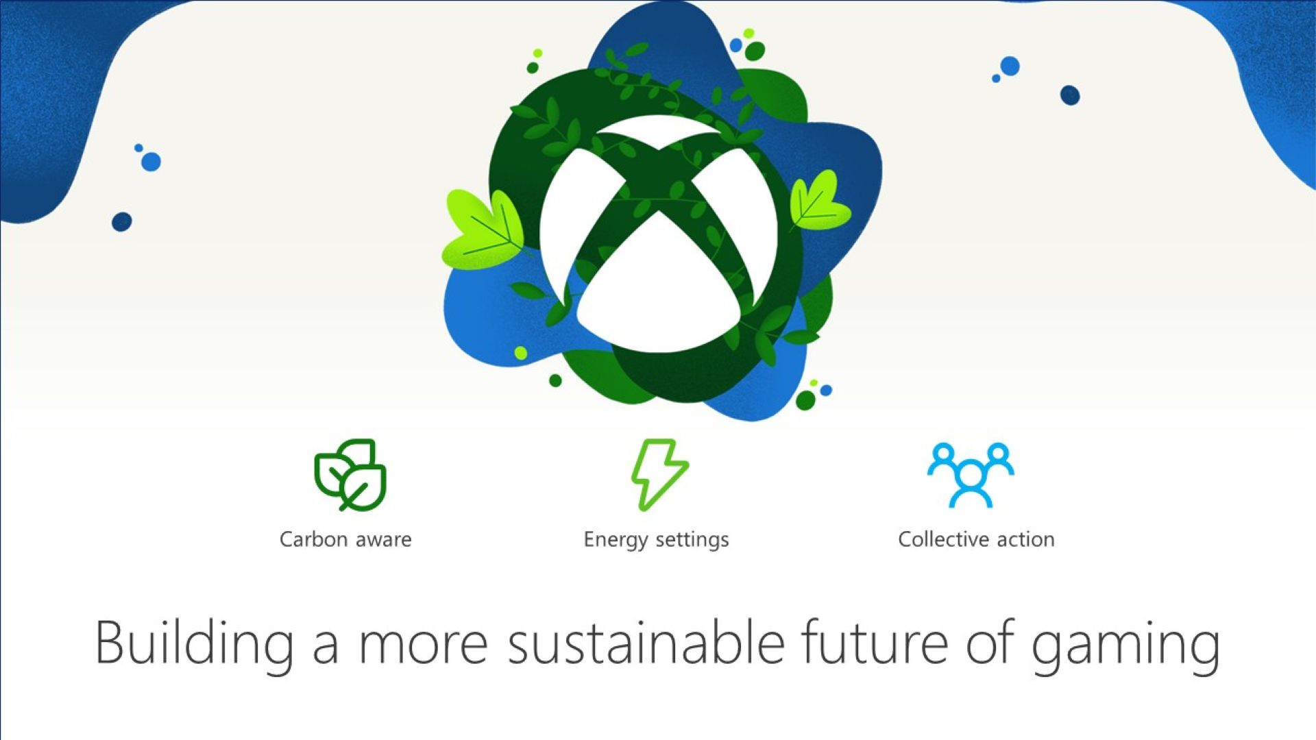 Utvald bild från Xbox Carbon Aware