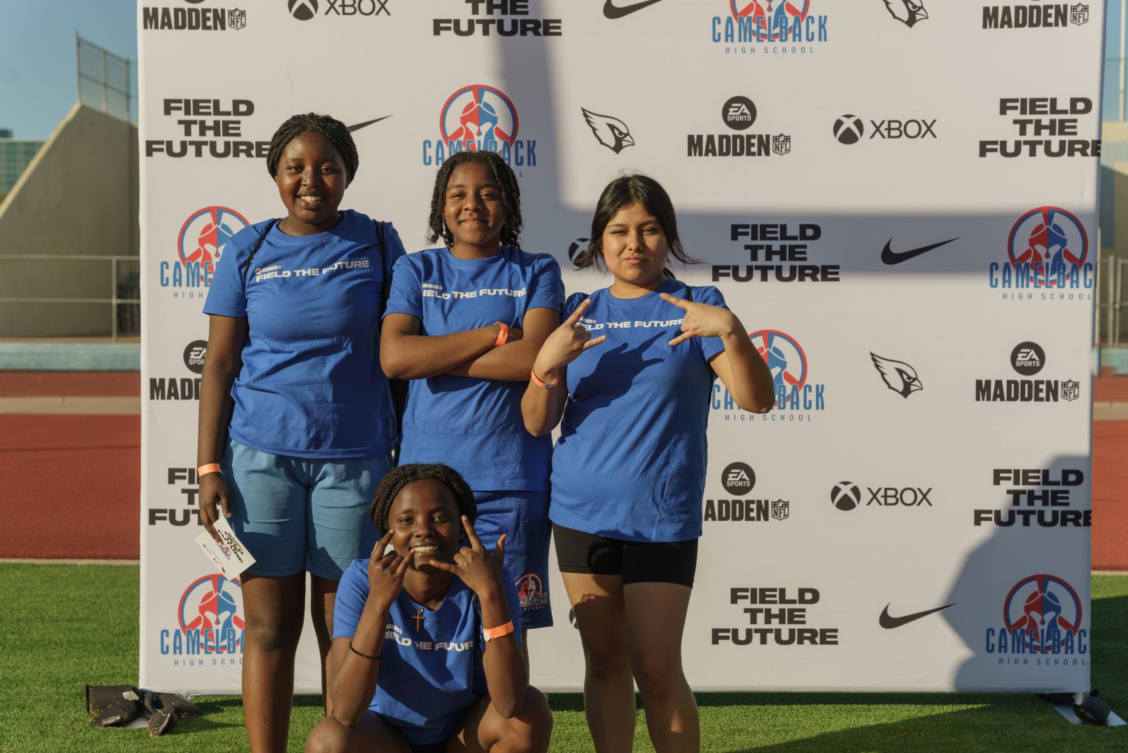 "Field the Future" Event Photo from Camelback High School