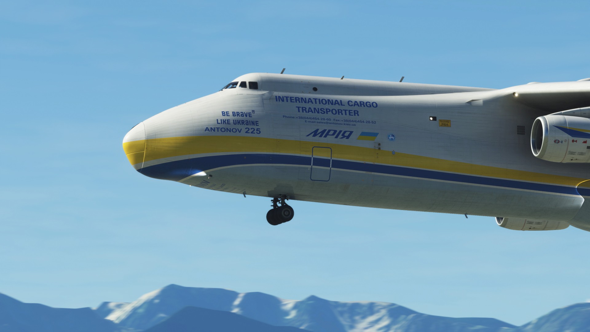 Flying world's largest aircraft An-225 Mriya now available in Microsoft  Flight Simulator - We Are Ukraine