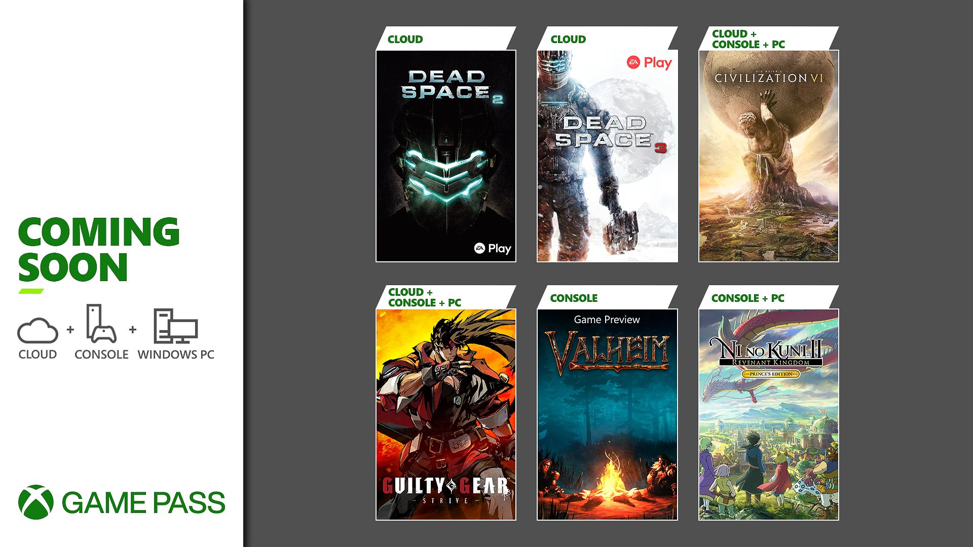 Xbox Game Pass - March Wave 1