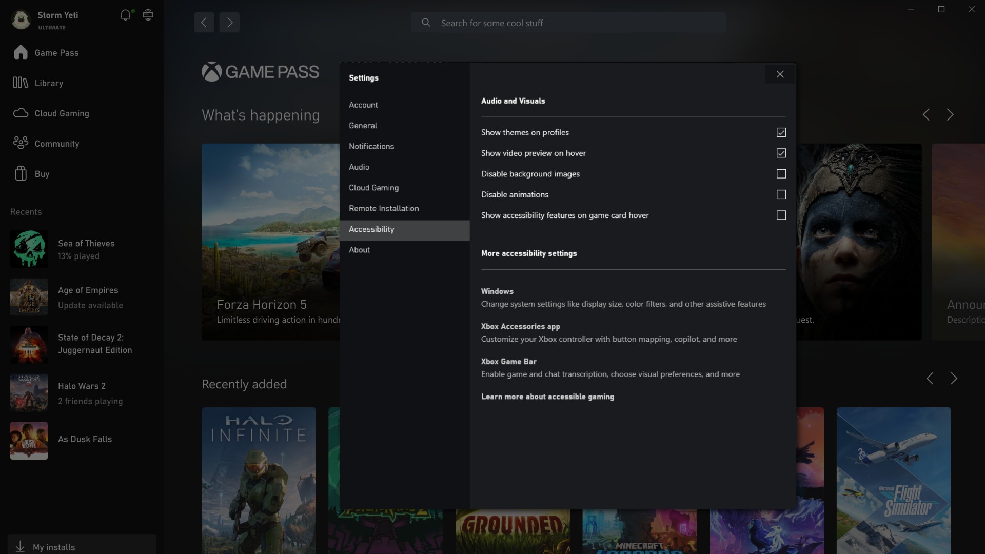 Xbox App April 2023 Update Hero Image