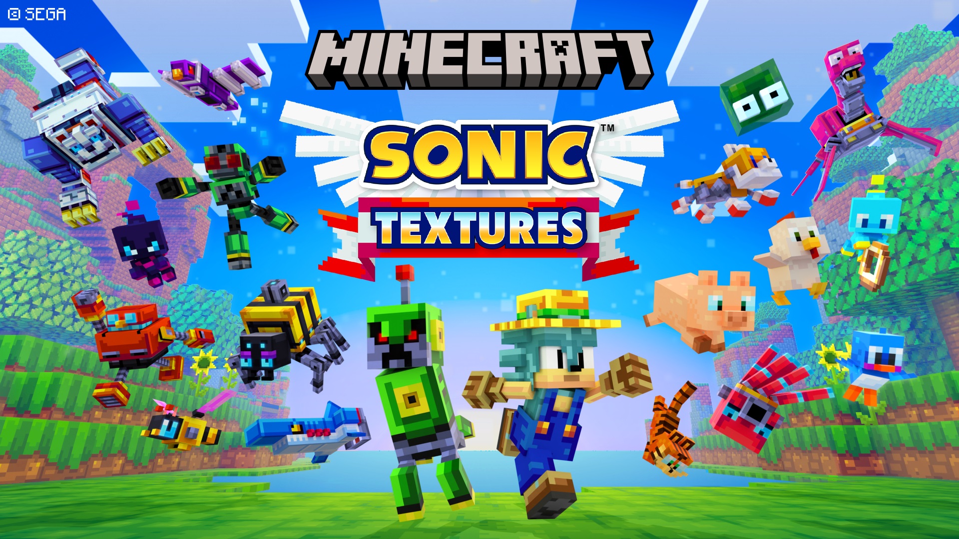 Minecraft Sonic Textures Hero Image