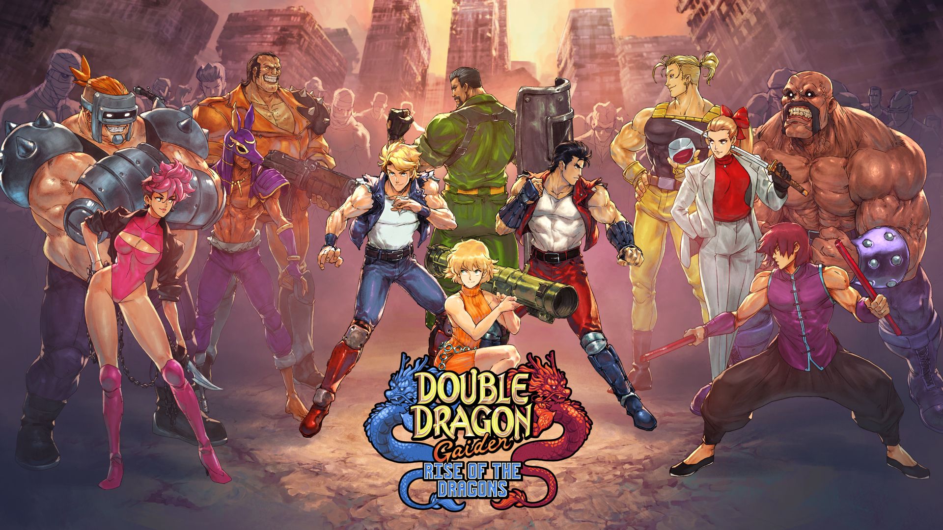 Double Dragon Gaiden: Rise of the Dragons Hero Image