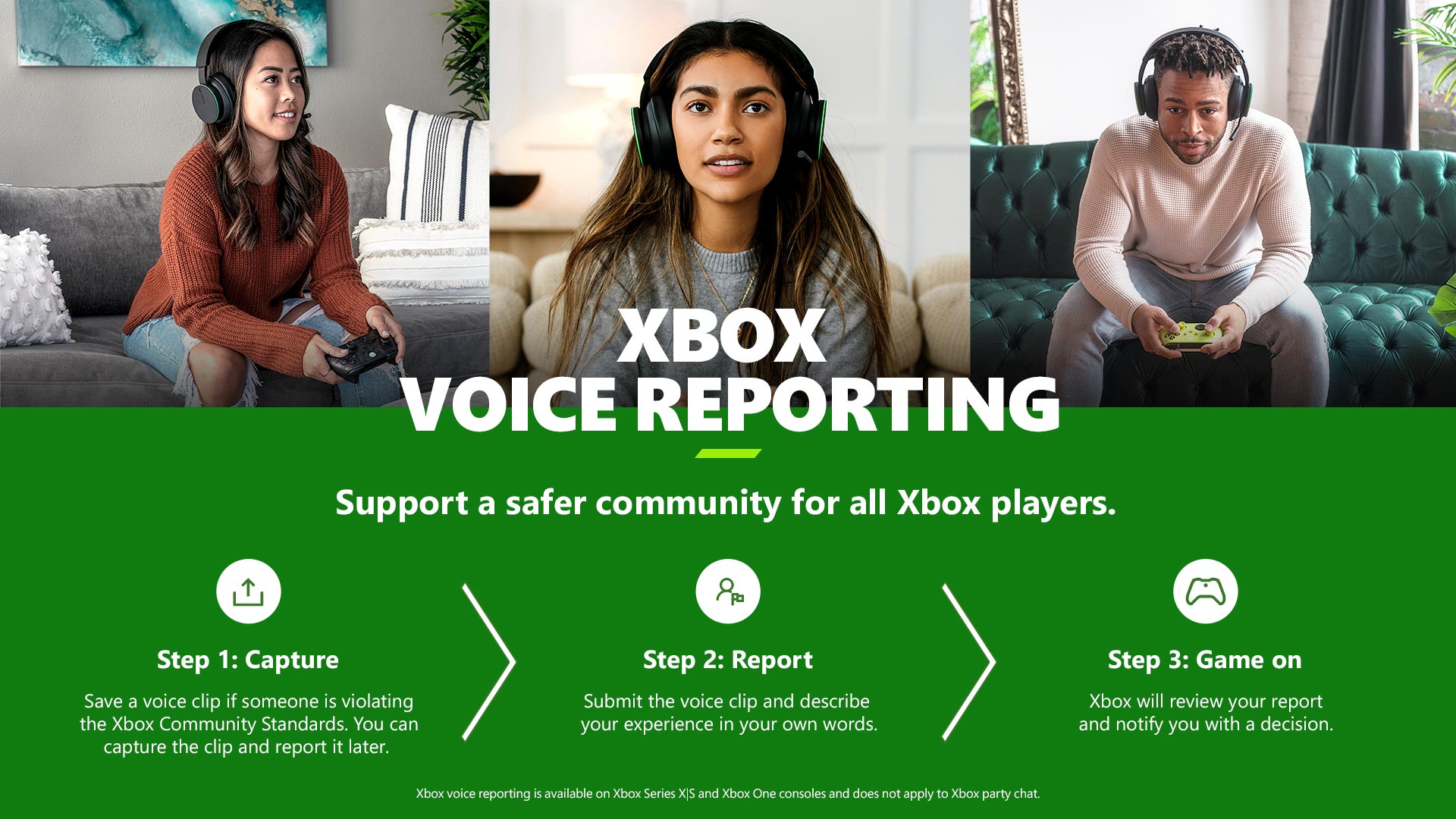 Xbox Voice Moderation Hero Image