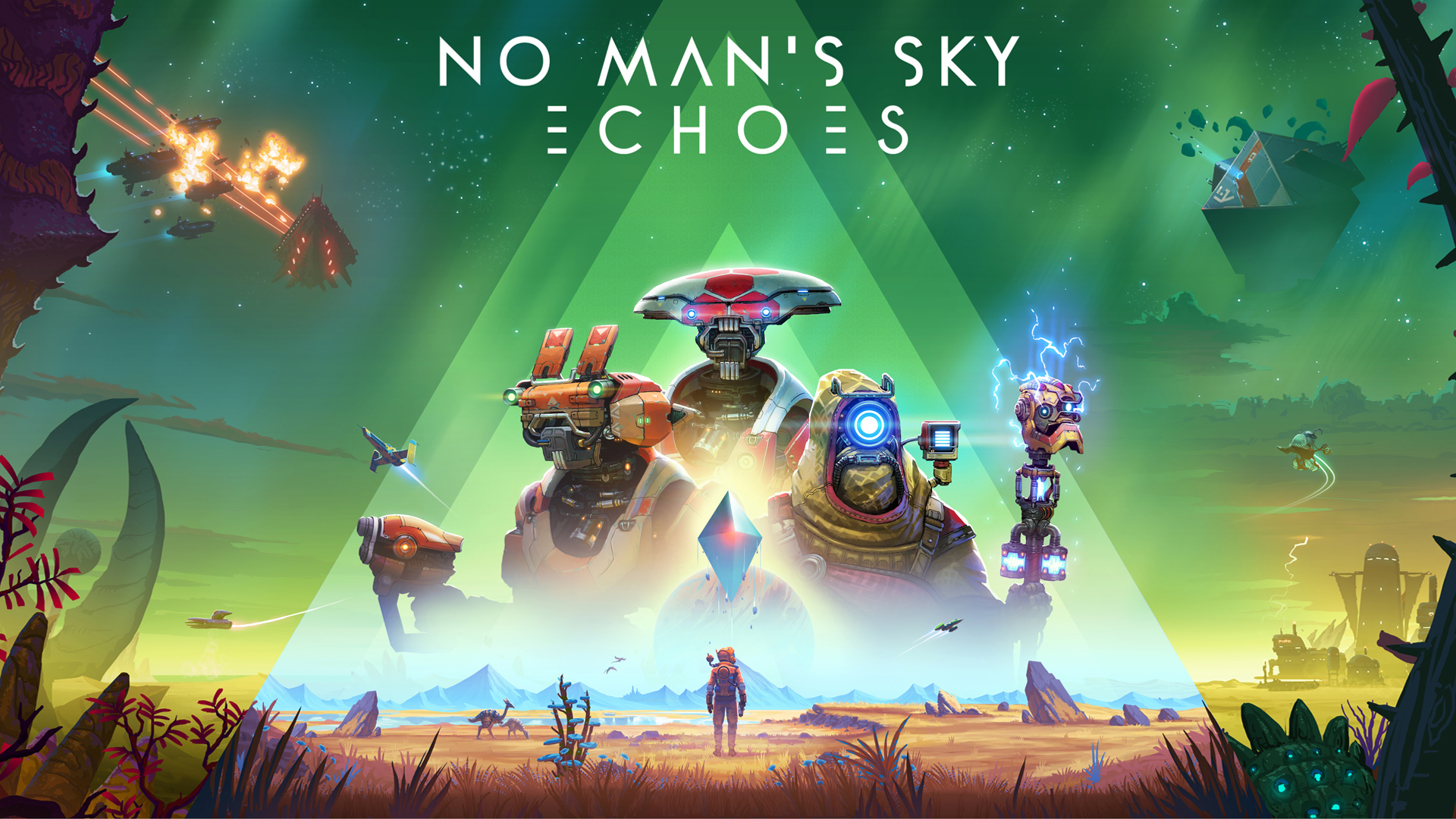 No Man's Sky: Echoes Key Art