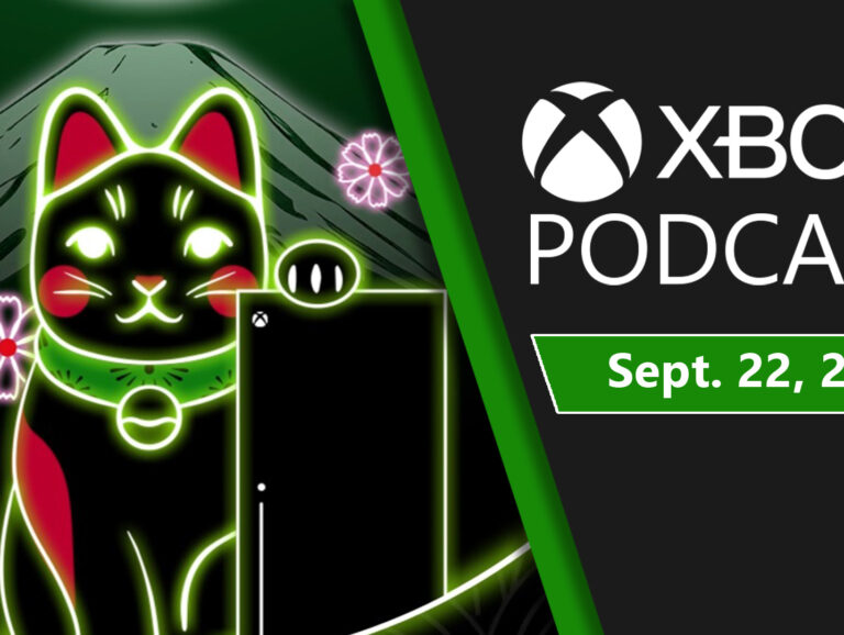 title image of The Official Xbox Podcast and the Tokyo Game Show Xbox logo