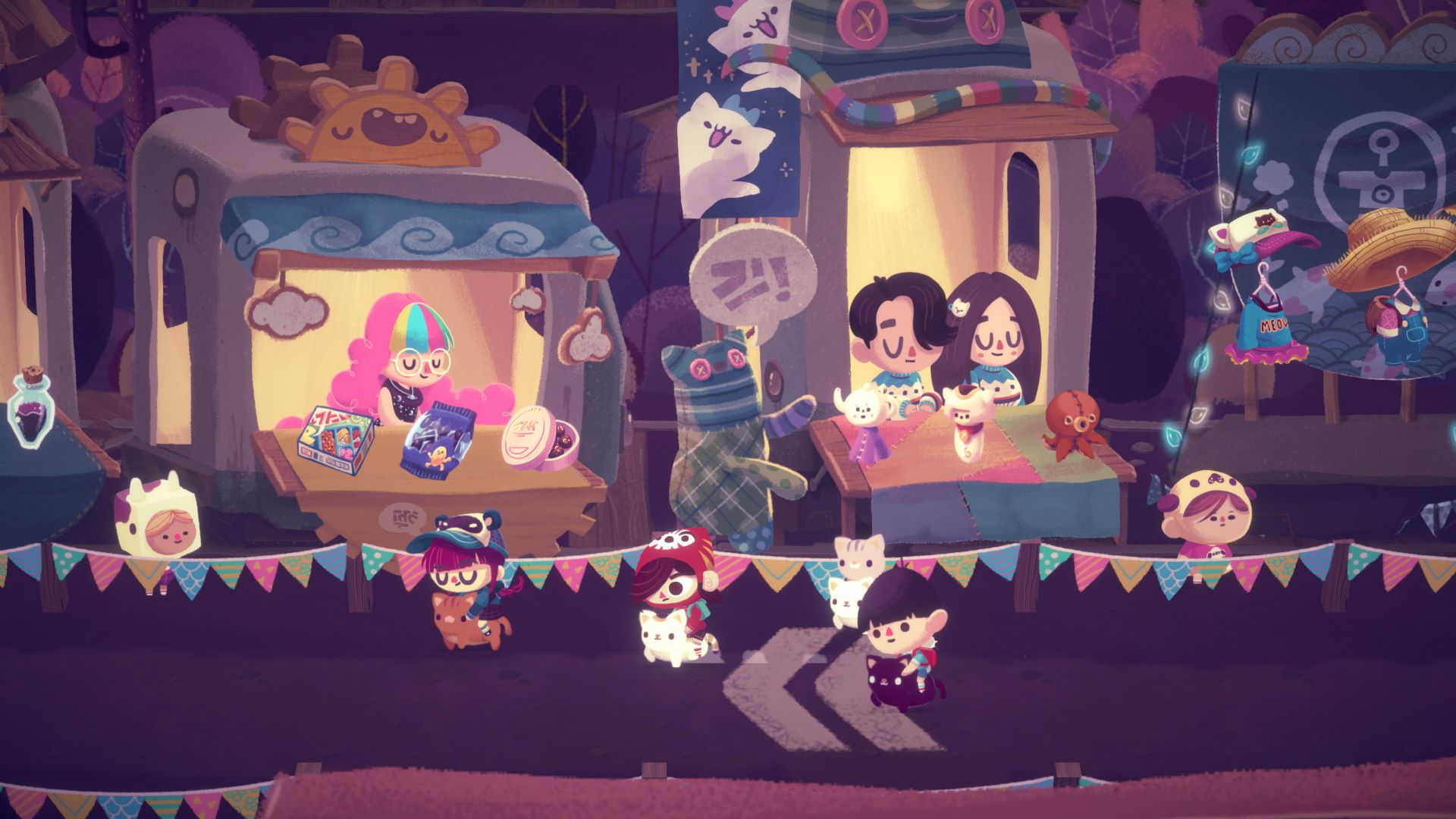 Mineko’s Night Market Is A Quaint Social Sim with a Built-In Saturday Night Fever