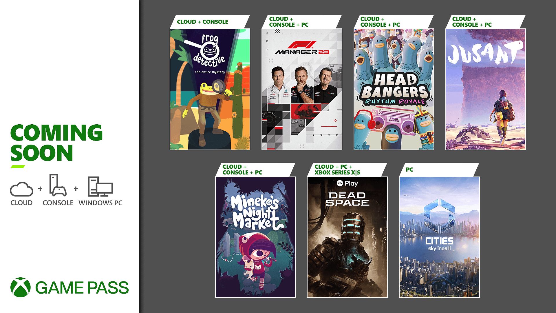 Xbox Game Pass - October Wave 2