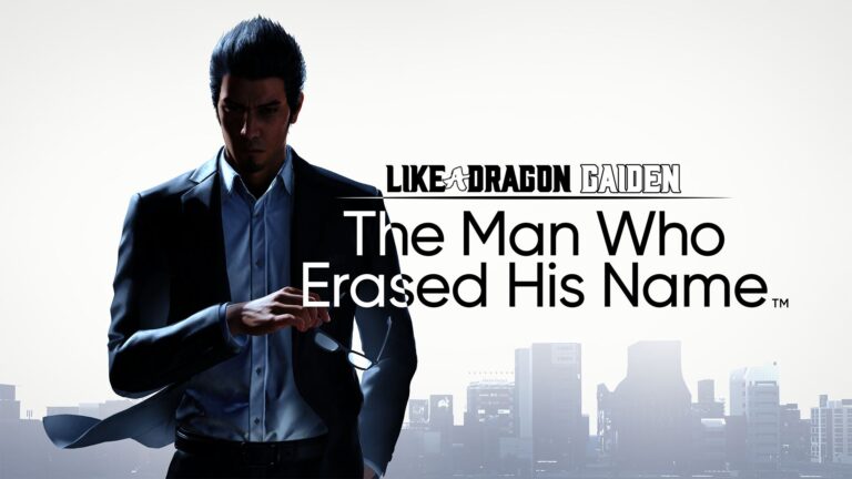Like a Dragon Gaiden: The Man Who Erased His Name Key Art
