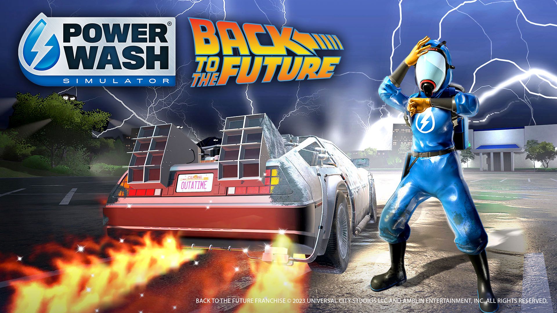PowerWash Simulator Back to the Future Special Pack Screenshot