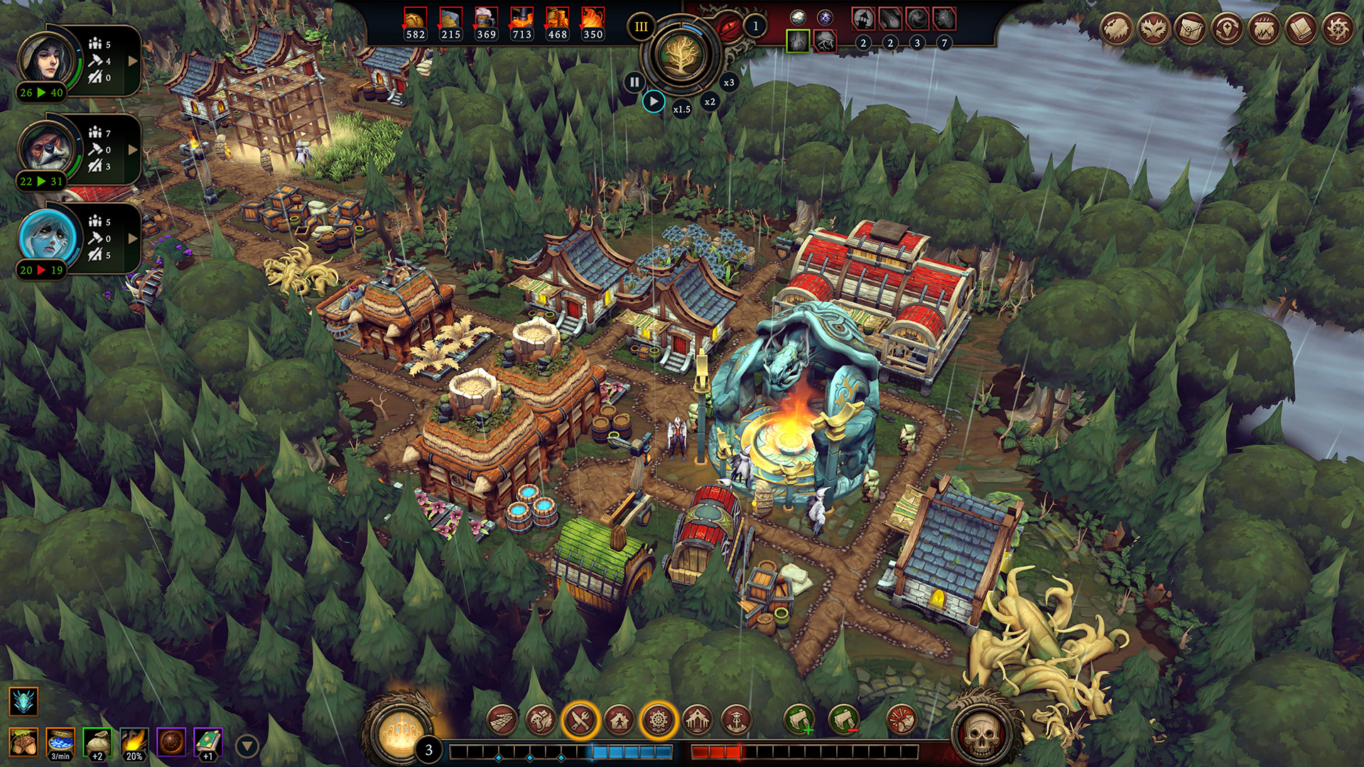 Hugely popular Steam city builder Against the Storm coming to PC