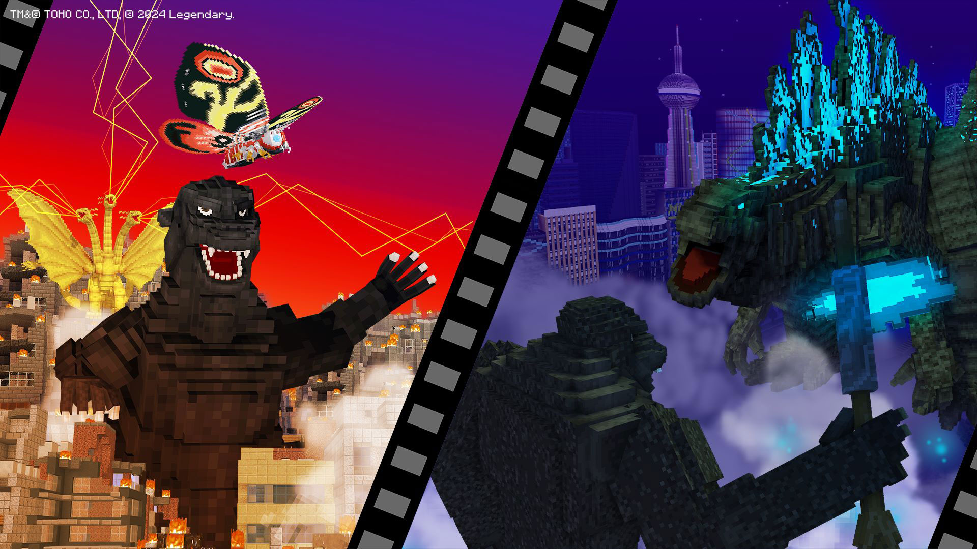 Godzilla Minecraft Hero Image