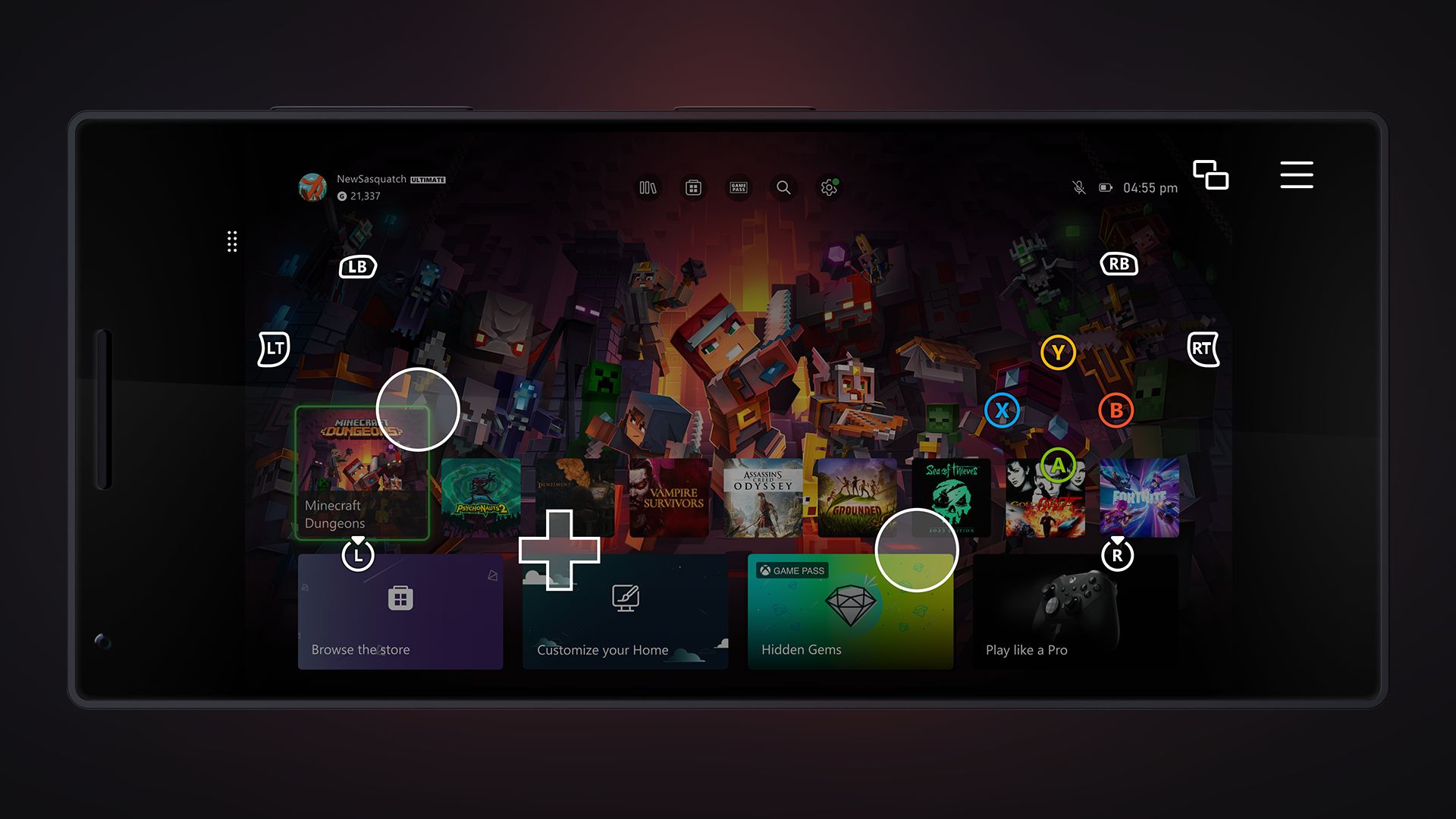 Xbox Update - Xbox Remote Play Touch Enabled Asset