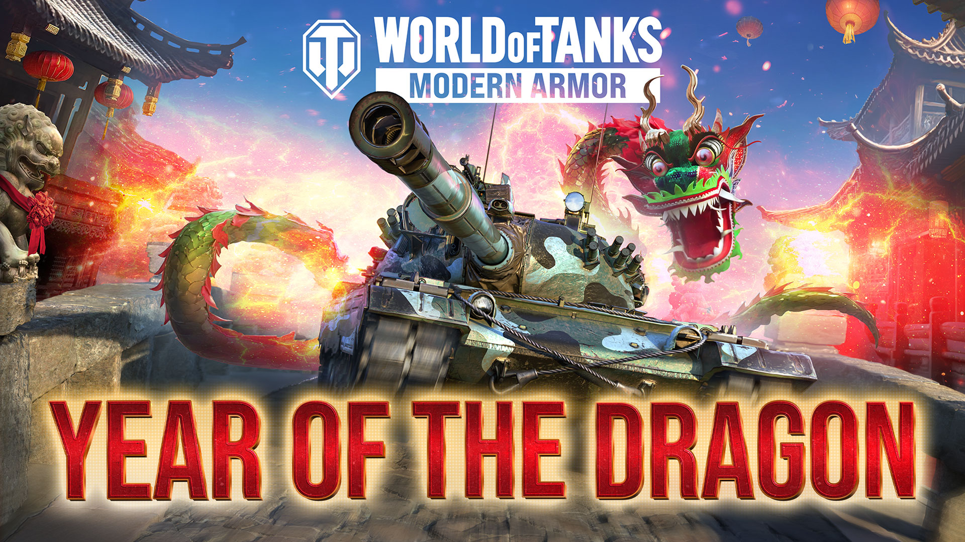 Immagine dell'Anno del Drago di World of Tanks