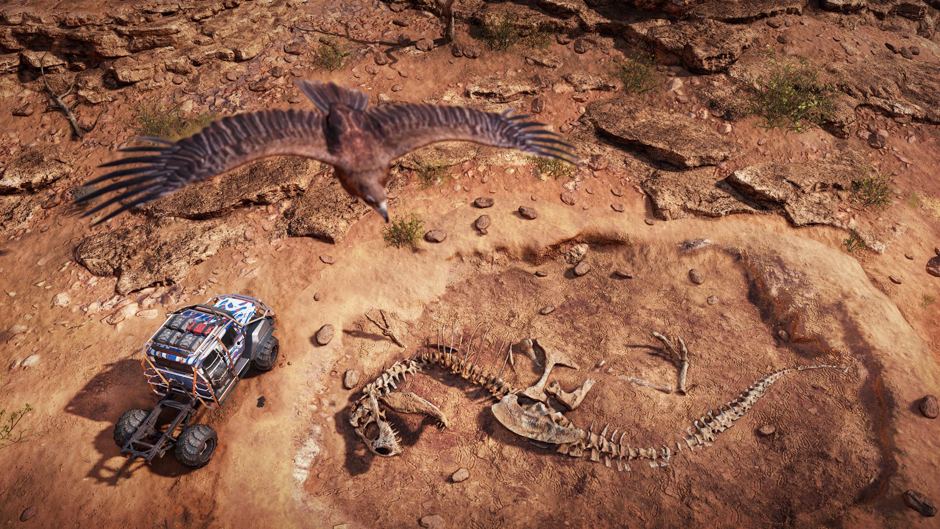 Expeditions: A screenshot of the Mudrunner game