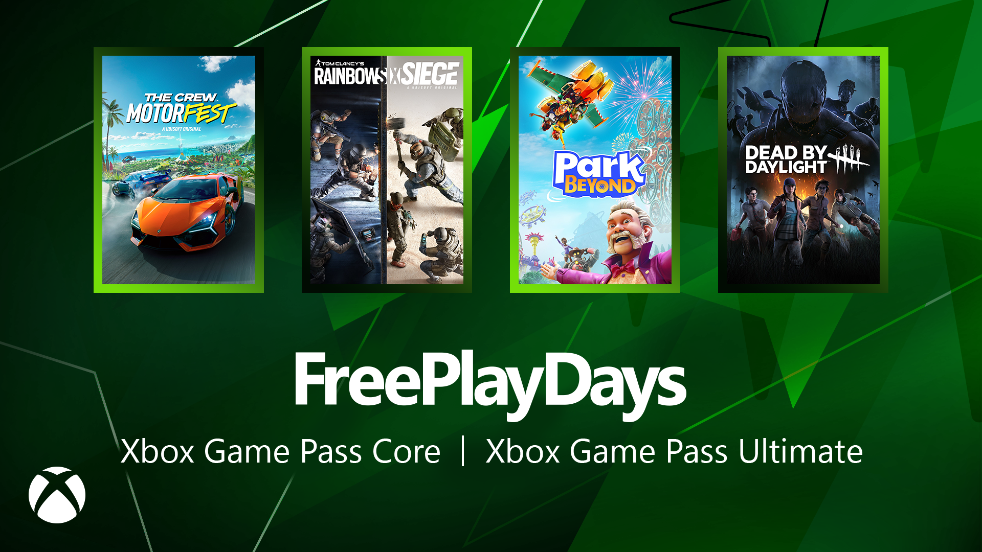 Free Play Days – The Crew Motorfest, Rainbow Six Siege, Park Beyond and Dead by Daylight 