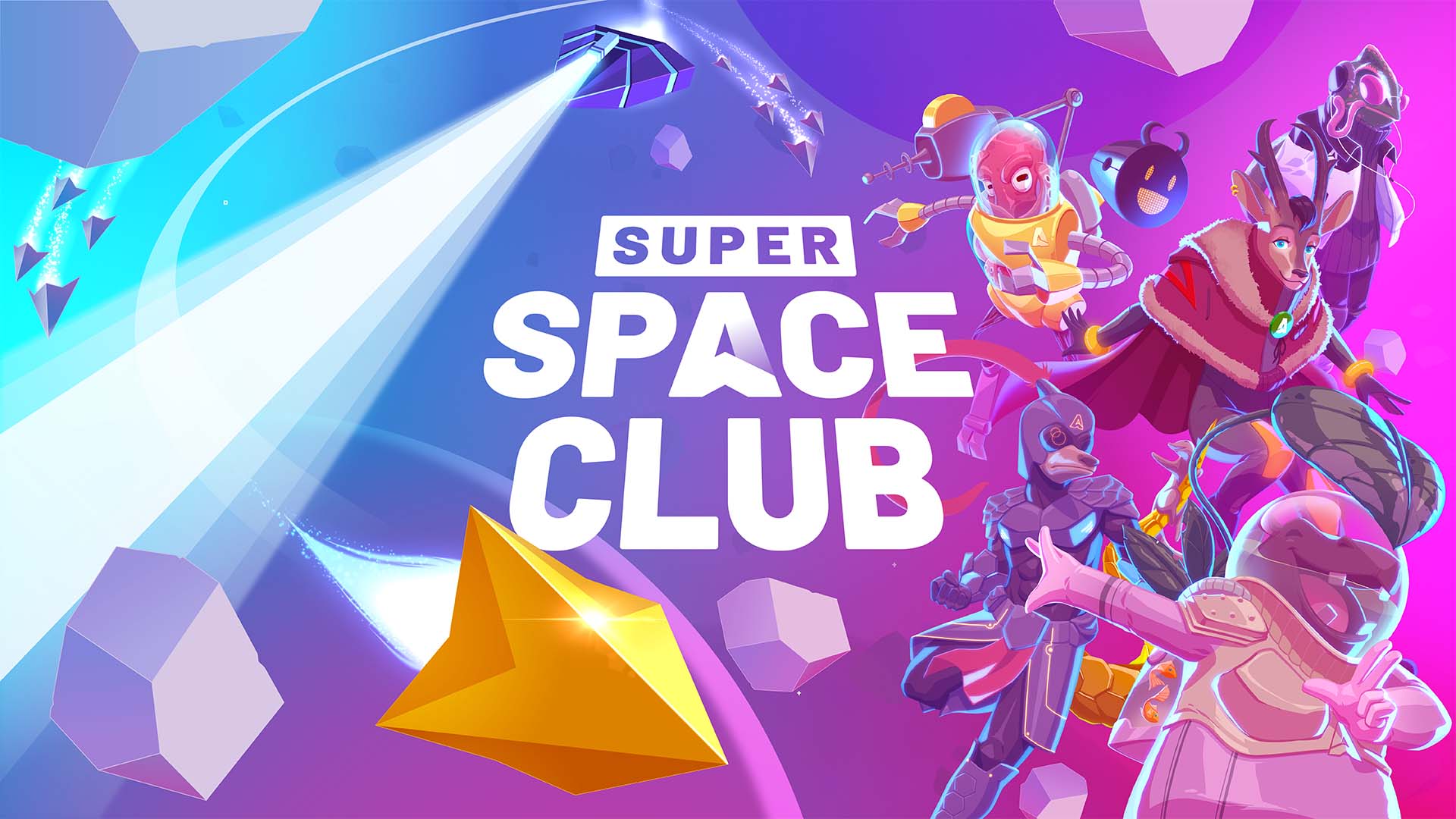 How Super Space Club Beautifully Pairs Hectic Arcade Gameplay with Pure Chill-Hop Jazzy Vibes