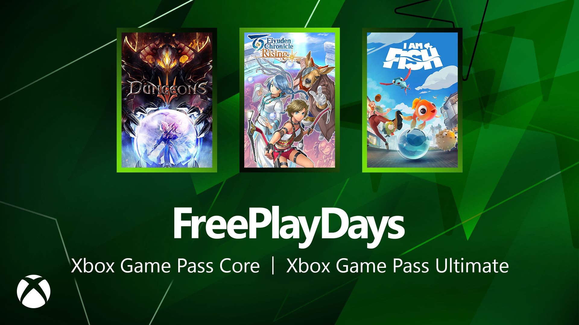 Free Play Days – Dungeons 3, Eiyuden Chronicle: Rising and I Am Fish