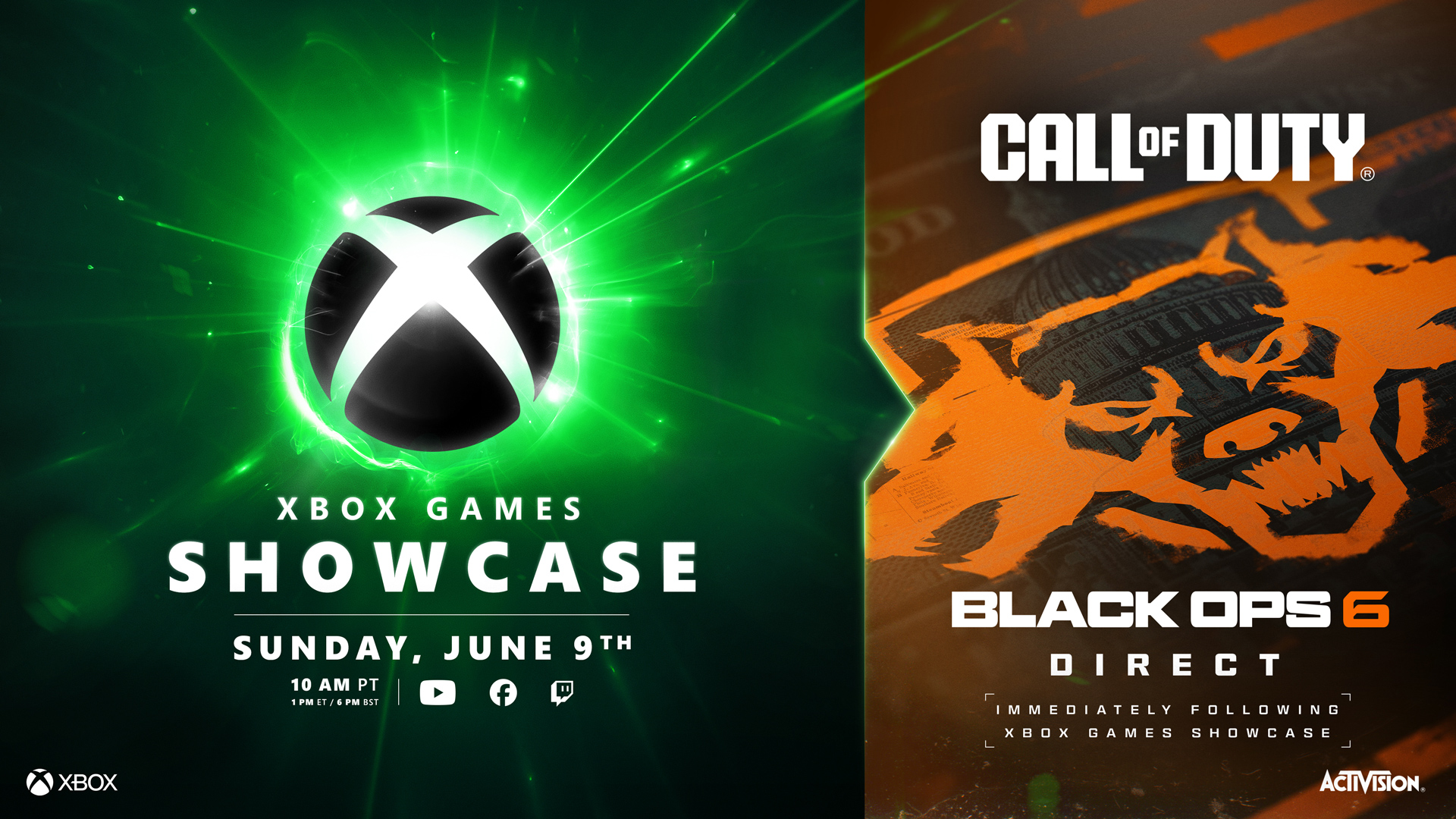 How to Watch the Xbox Games Showcase and Call of Duty: Black Ops 6 Direct on Sunday