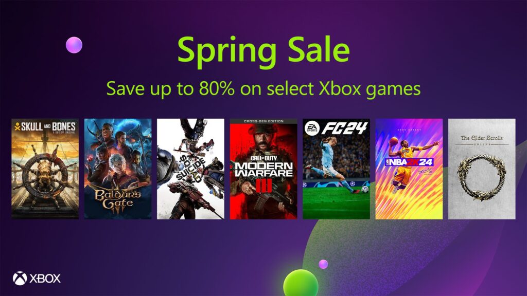 Microsoft Store Spring Sale Hero Image