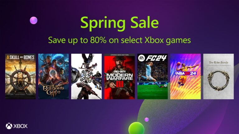 Microsoft Store Spring Sale Hero Image